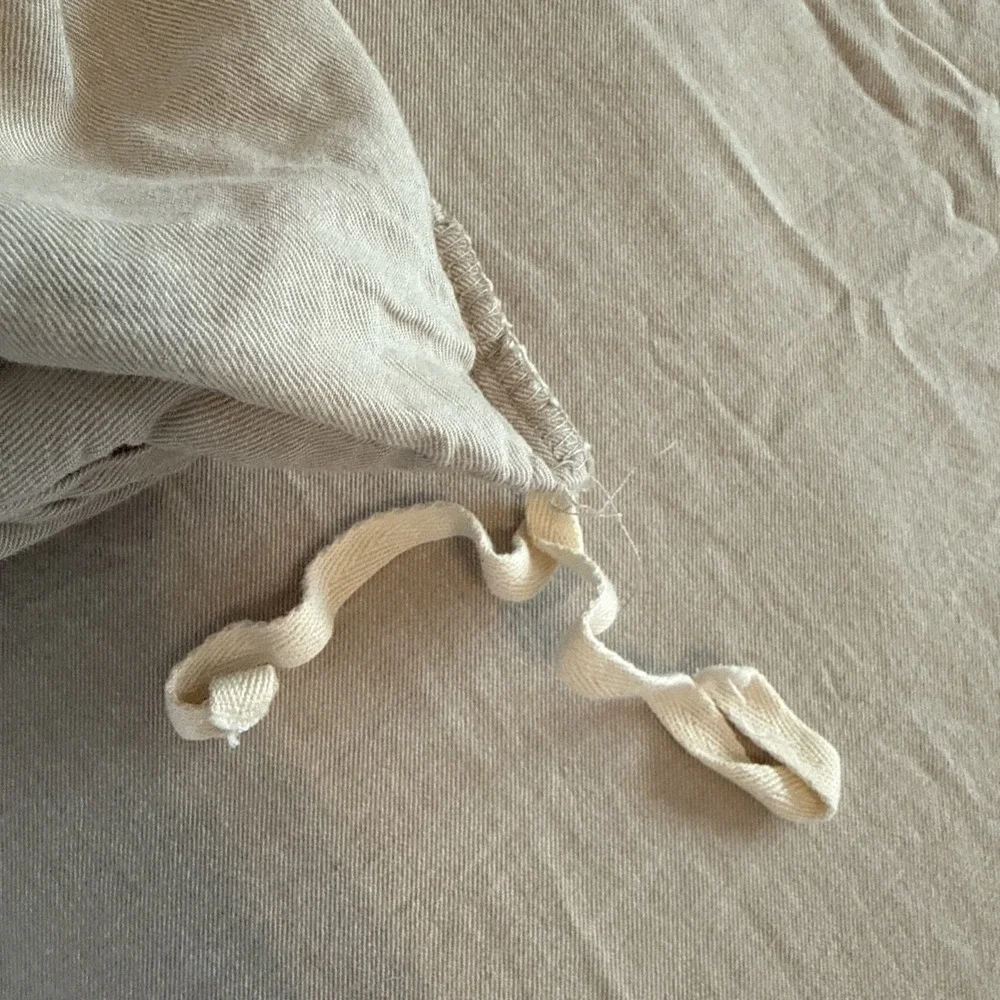 Parachute Duvet Cover Cotton Cashmere Blend Beige KING California Minimalist